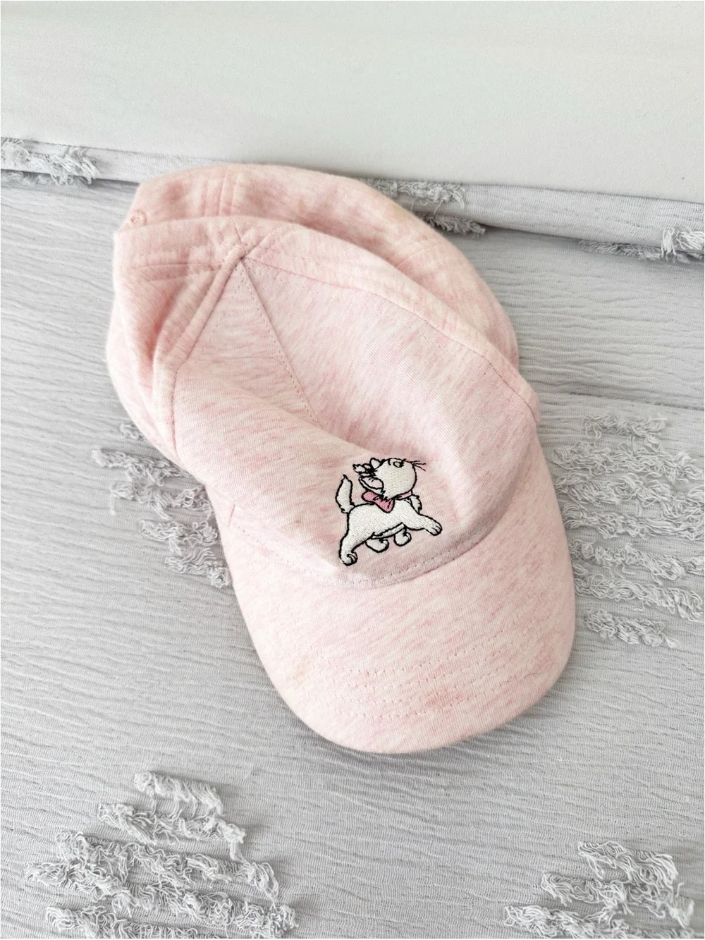 Disney H&M Aristocats Marie cat Pink soft baby baseball cap hat